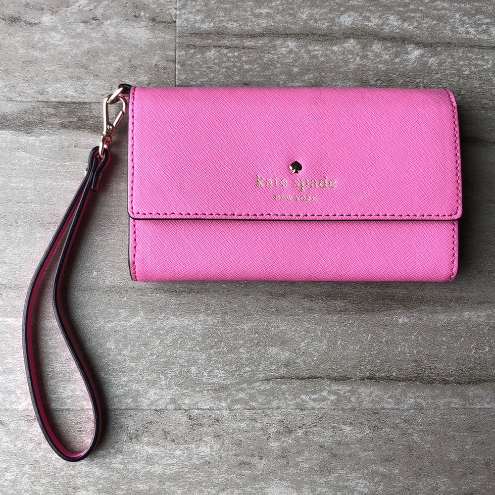 Pink Kate Spade Wristlet